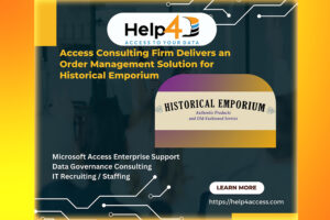 Access Consulting Firm Delivers an Order Management Solution for Historical Emporium