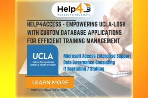 Microsoft Access Consulting Firm Delivers a Training Management System for UCLA-LOSH
